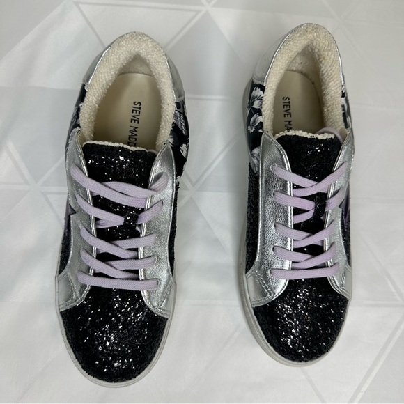 Steve Madden Girls Shoes Girls JRezume Sneaker Lavendar Size 5 - Picture 3 of 9